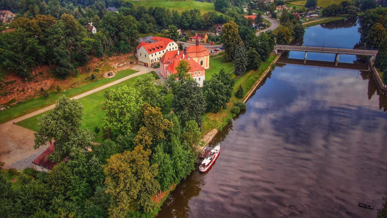 Hotel Camping Prima Týn nad Vltavou Exterior foto